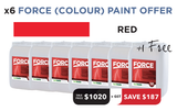 Force Colour Paint Offer - 6 Tubs + 1 Free