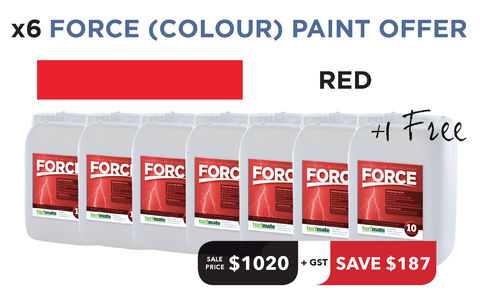 Force Colour Paint Offer - 6 Tubs + 1 Free