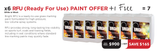 RFU Paint Offer - 6 Tubs + 1 Free