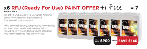 RFU Paint Offer - 6 Tubs + 1 Free
