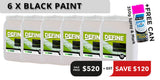 Define Paint Offer - 5 Tubs + 1 Free