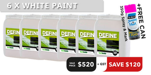 Define Paint Offer - 5 Tubs + 1 Free