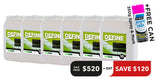 Define Paint Offer - 5 Tubs + 1 Free
