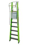Stadium Ladder with Platform - 8 Step