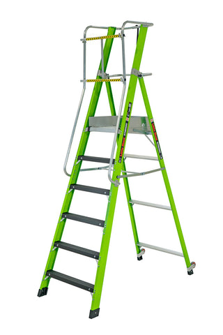 Stadium Ladder with Platform - 8 Step