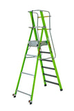 Stadium Ladder with Platform - 8 Step
