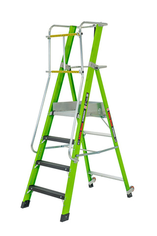 Stadium Ladder with Platform - 4 Step