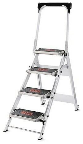 Safety Step 4-Step With Rail